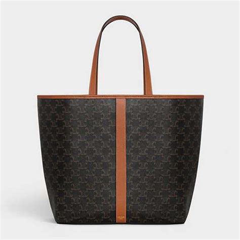 celine medium cabas in triomphe canvas|Celine medium cabas.